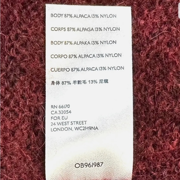 Free People Angelic Balloon Sleeve Oversized Pullover Sweater - Picture 8 of 8